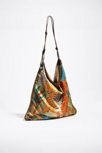 Bolso de hombro tejido Wild
