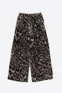 Khaki Plumancha velvet joggers