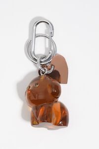 Resin dog key ring