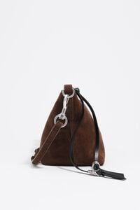 Bolso Madrid mediano serraje caf&eacute;