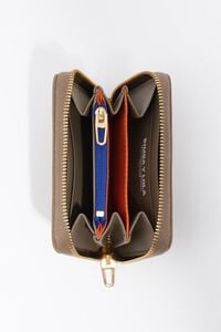 Portemonnee nylon bruin kaki