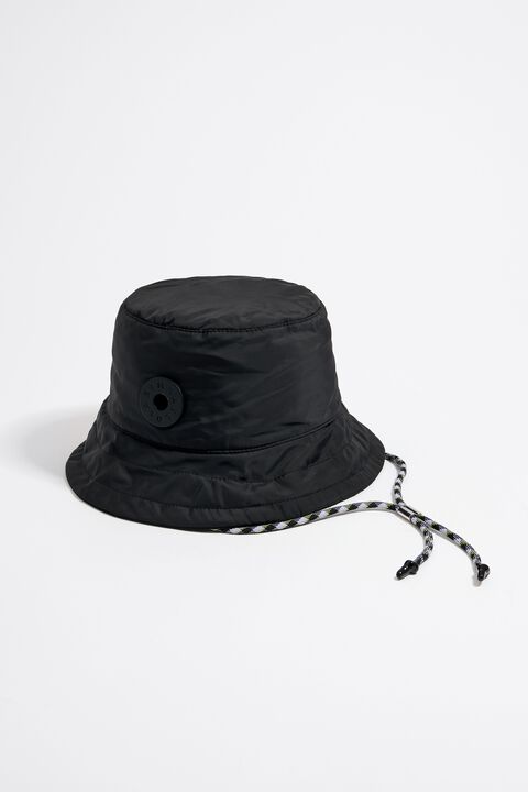 bimbaylola.com | Black nylon bucket hat
