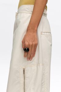 Anillo caracola resina &aacute;mbar