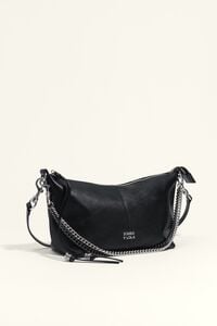 Sac Madrid moyen en cuir noir