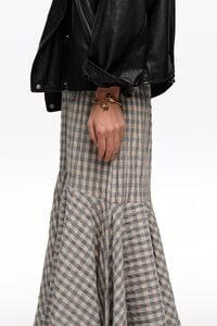 Pulsera cruzada pi&ntilde;as dorada