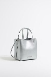 Bolso Chihuahua peque&ntilde;o piel plata