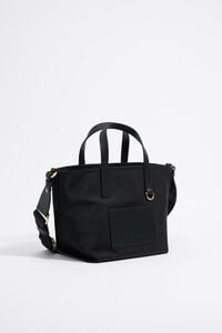 Bolso bandolera peque&ntilde;o nylon negro