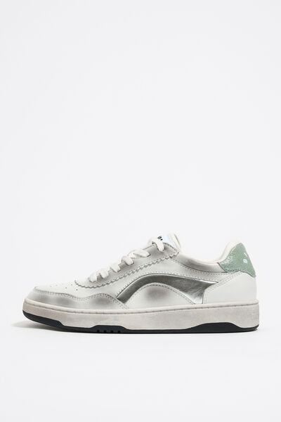Bimba y Lola Deportiva cupsole 13 57 piel plata en Bimba y Lola - comparador de precios de moda Estilyo