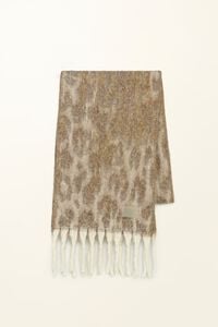 Bufanda taca Leopard natural