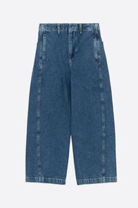 BARREL &ndash; Mid-blue denim jeans