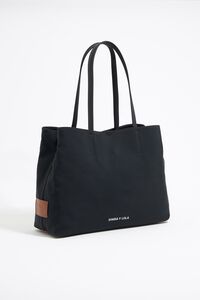 Велика габардинова сумка-шопер Chihuahua антрацит