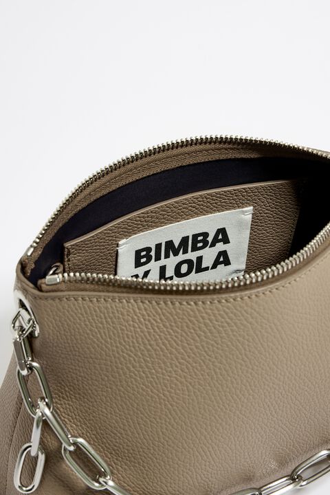 Bimba  Adjustable leather crossbody strap