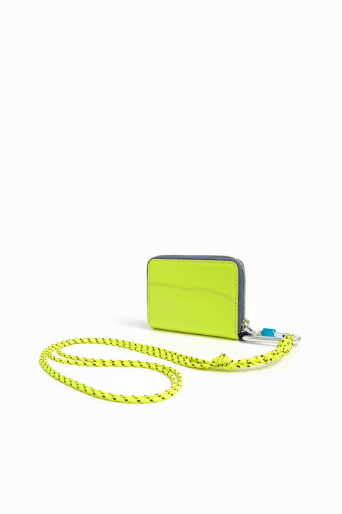 Yellow Leather Purse