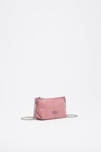 Bolso bandoleira micro pel rosa