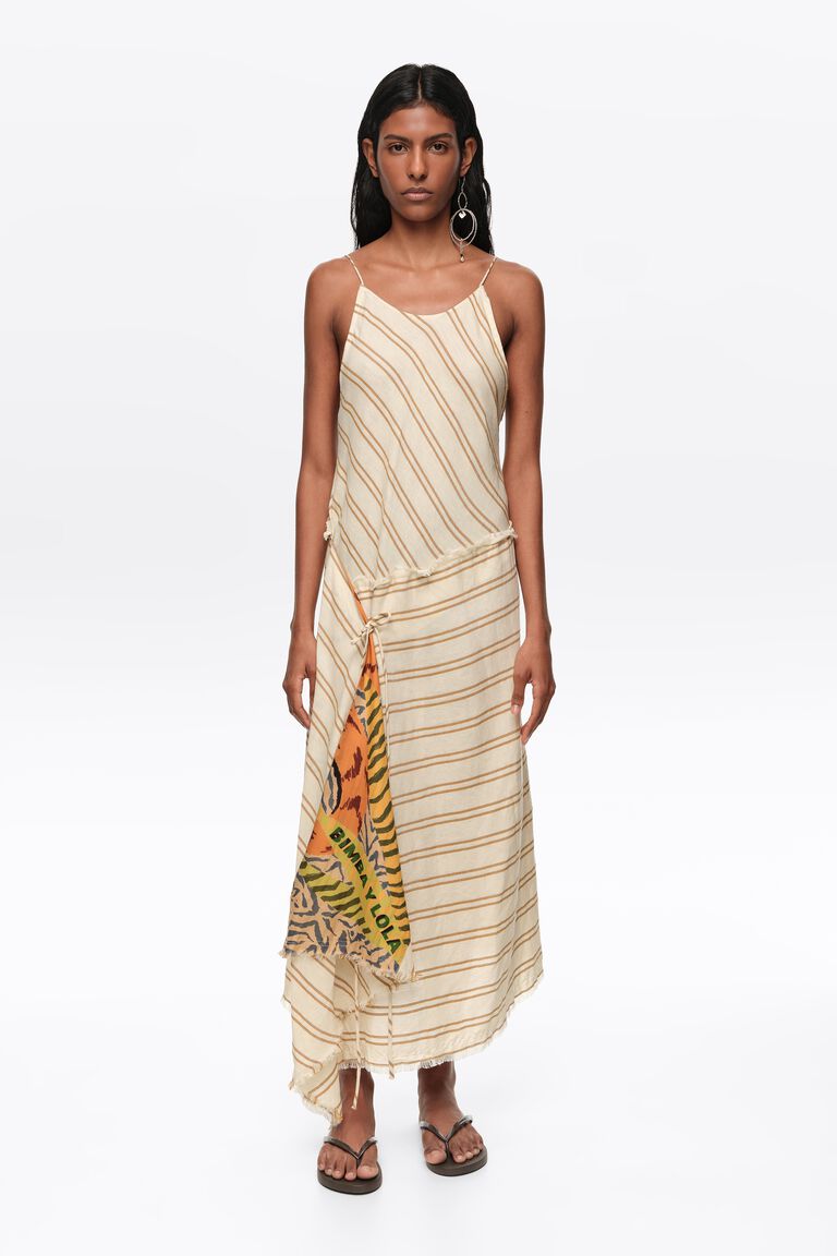 sarong dress Tie Wrap (Mango) Lena Sarong BIMBA Y LOLA Sarong dress