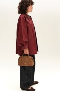 Tobacco leather Romeo bag