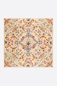 Sjaaltje tropische vogels vanille