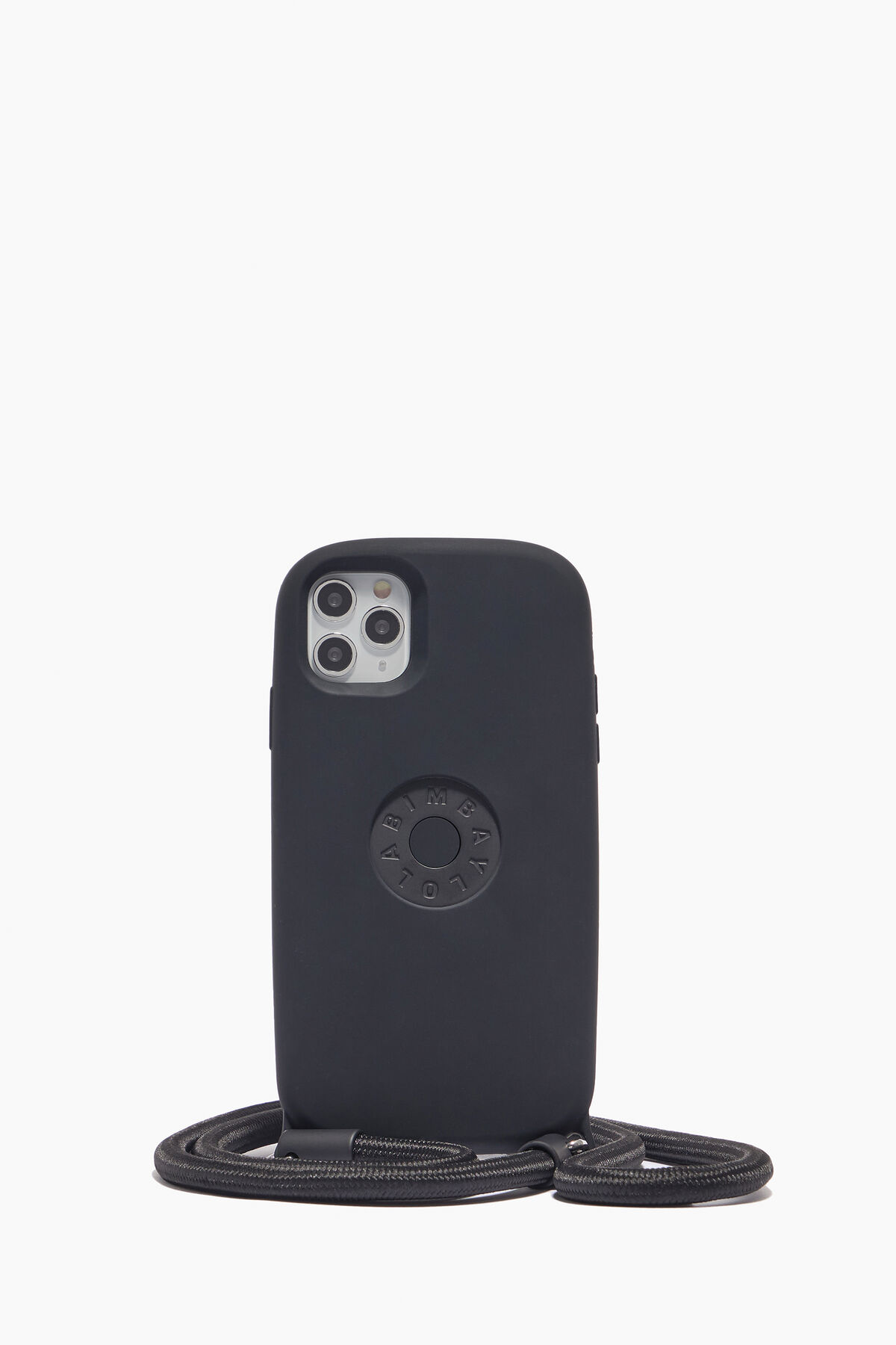 Cover IPhone 11 Pro Max Logo Nera
