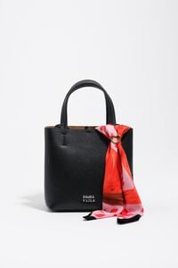 Horse and hearts scarf bag charm