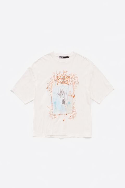 Oversize ivory logo T-shirt Oversize ivory logo T-shirt