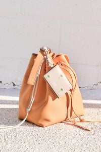 Palms sand leather card holder/coin purse