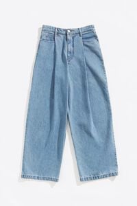 Pantal&oacute;n denim pinzas azul