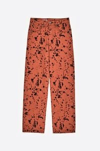 STRAIGHT - Brown Lynx denim trousers