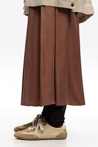 Ochre suede and fabric 13 29 sneaker