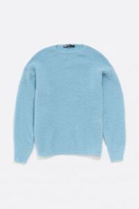 Jersey oversize mohair azul claro