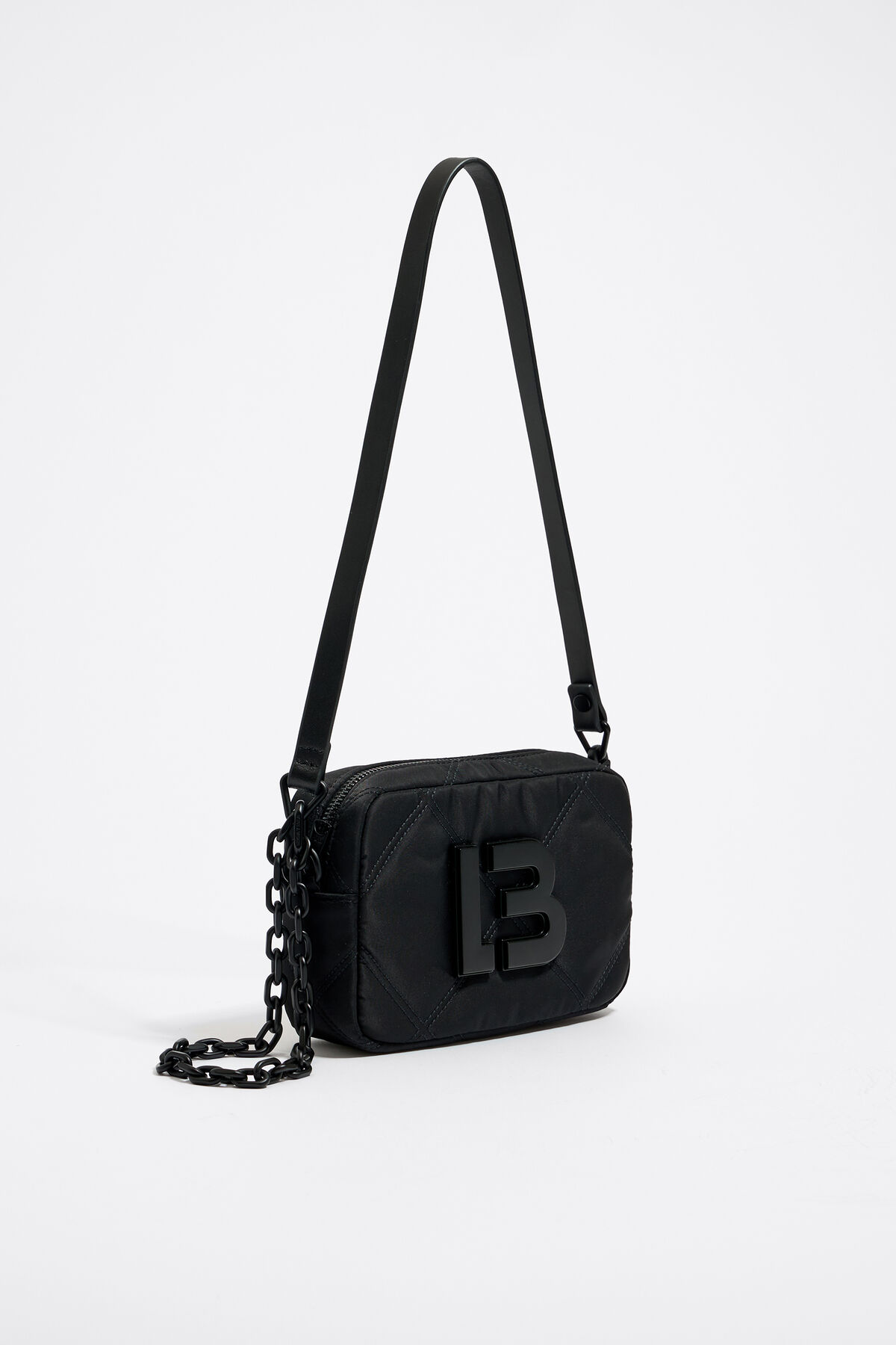 Bimba y Lola small Pelota shoulder bag, Black