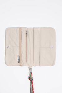 Large stone nylon purse