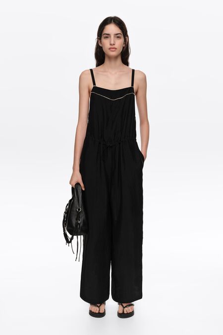 Mono fluido ajustable cintura negro