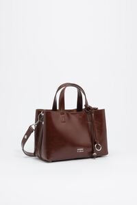 Bolso tote Chihuahua mediano piel tostado oscuro