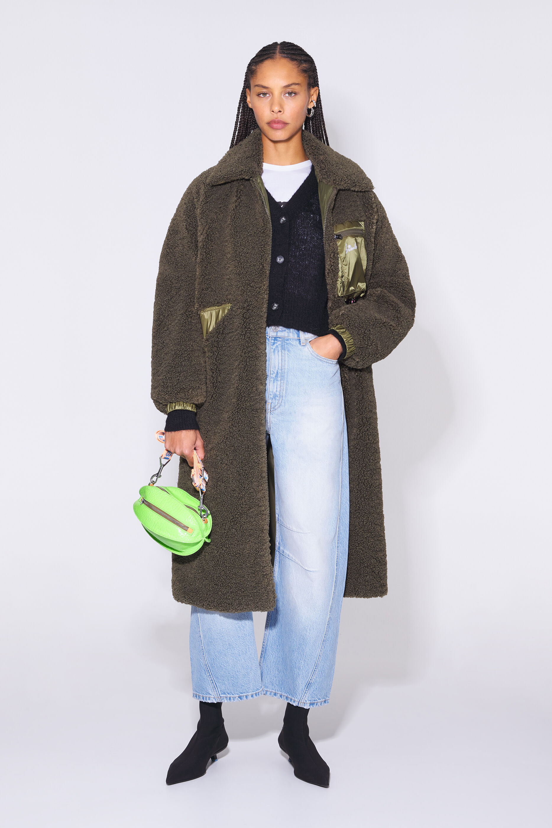 Black mohair jacket