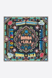 Pañuelo logos India negro