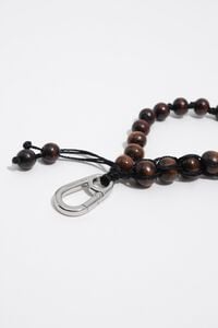 Wooden ball phone chain