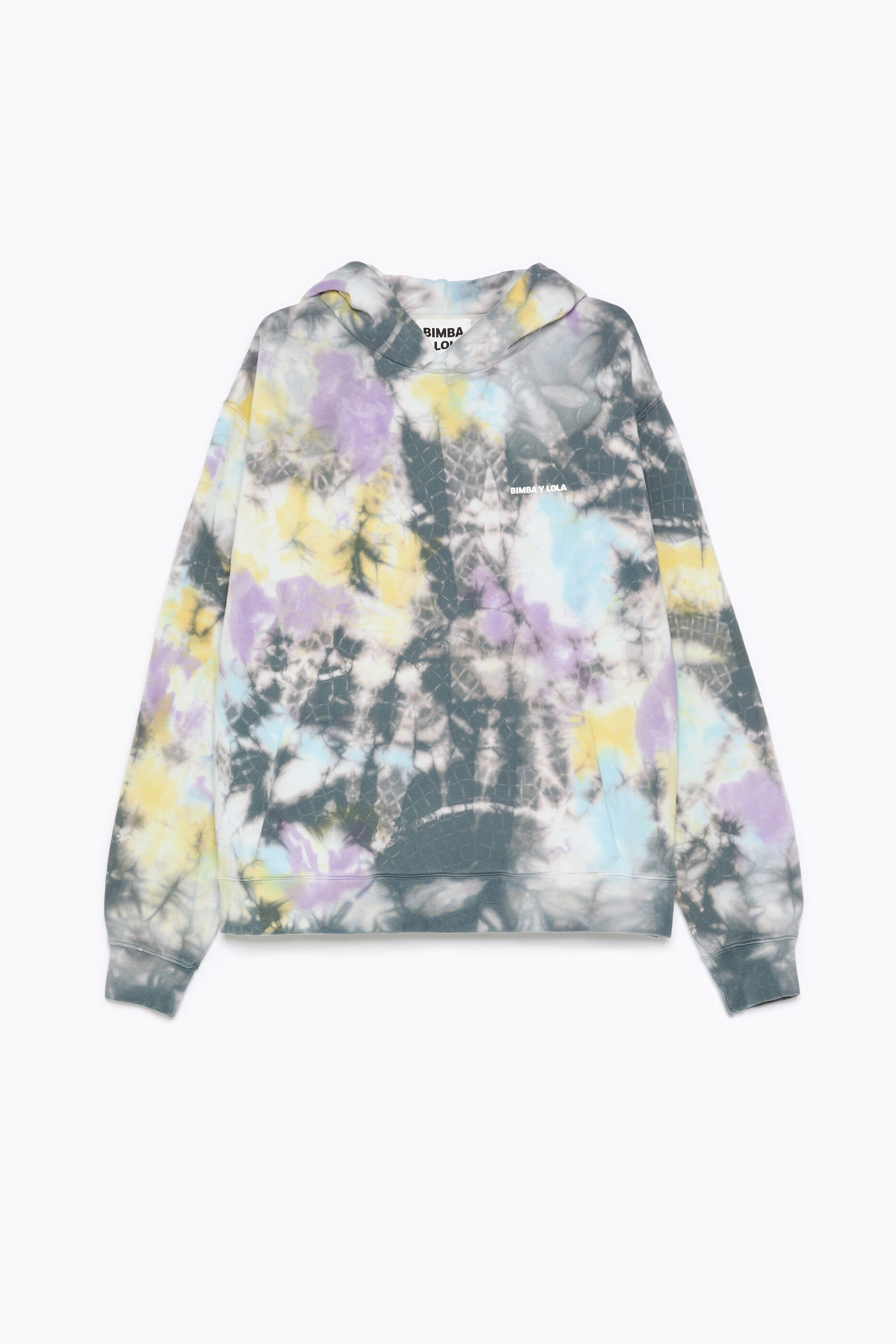 grey sweater tie dye