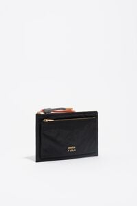 Cartera Pocket nylon negra