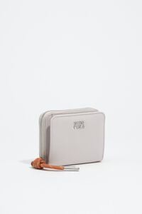 Carteira lapela nylon areia