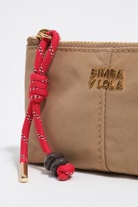 Camel nylon coin purse