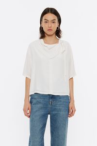 Top pa&ntilde;uelo lazada marfil