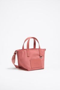 Bolso shopper mini nylon rosa