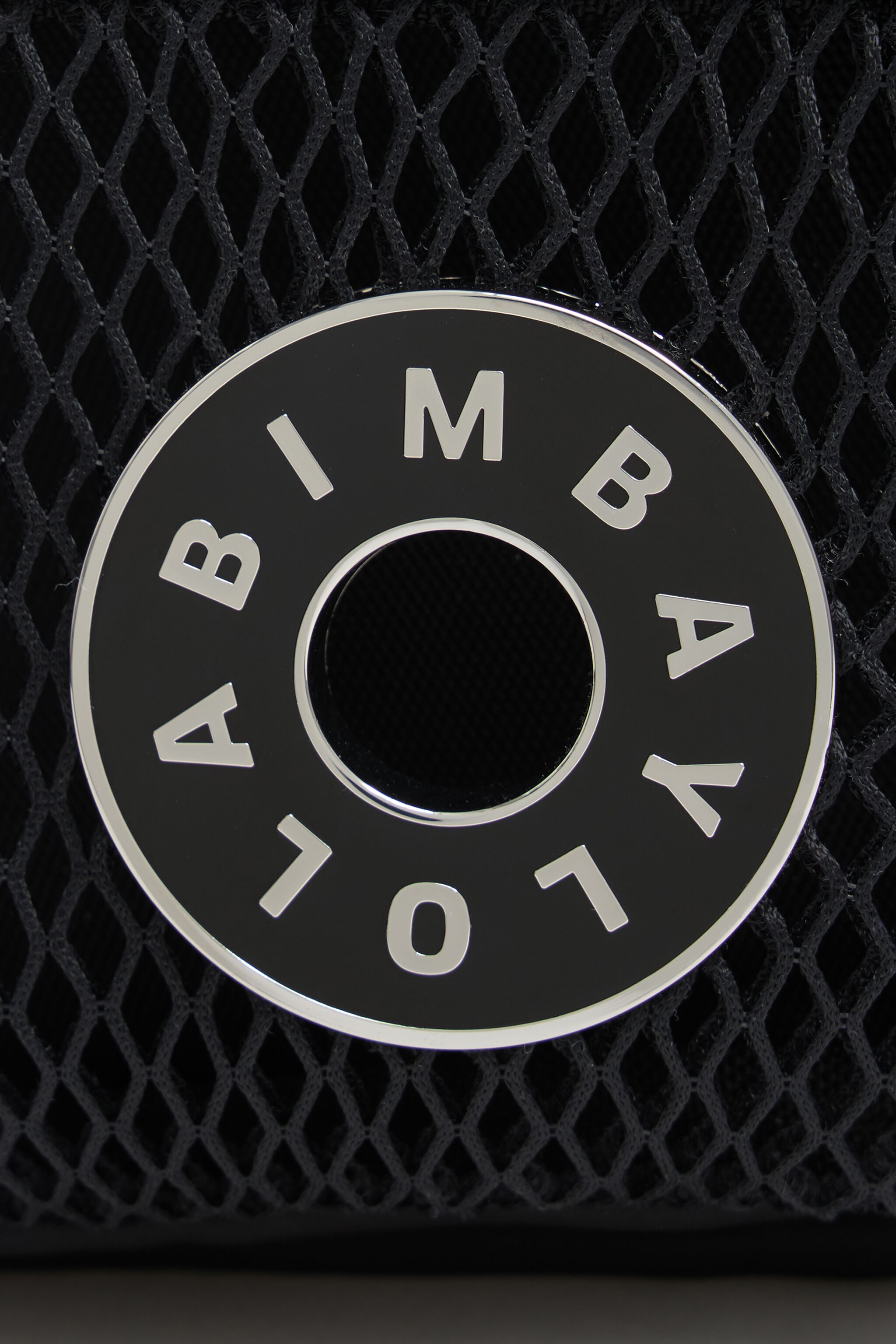 backpack with circle logo