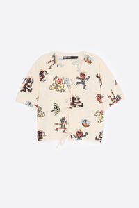 Samba knit cardigan with ties