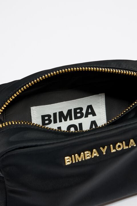 Bolsa Bandolera Bimba Y Lola Mediana Color Negro