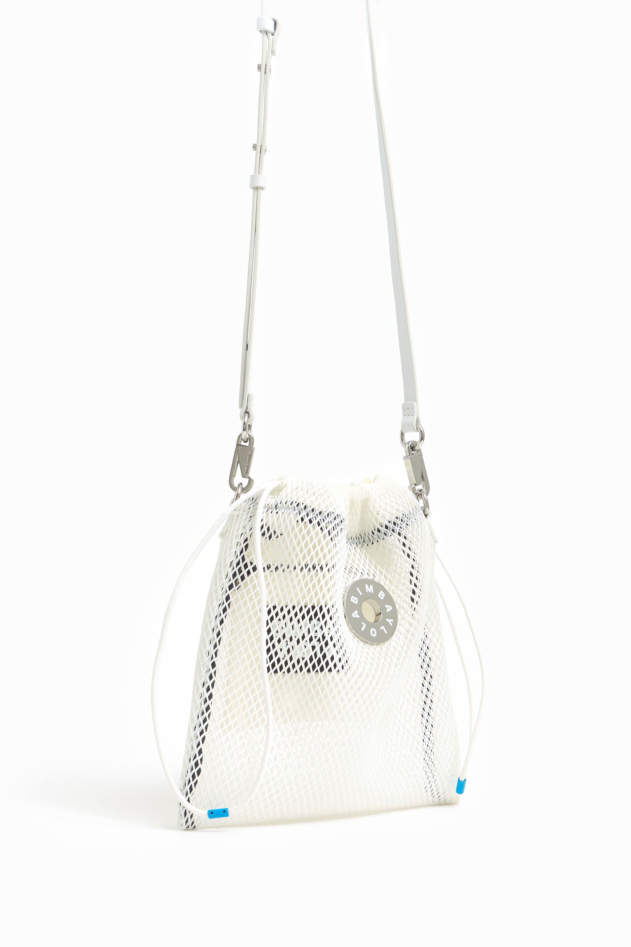 Borsa secchiello S maglia bianca