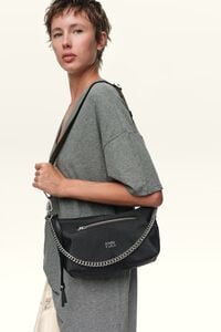 Bolso Madrid grande nylon negro