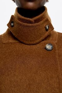 Toffee short double-face jacket