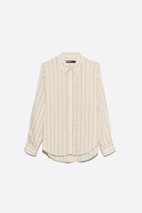 Vanilla straight-cut women's shirt