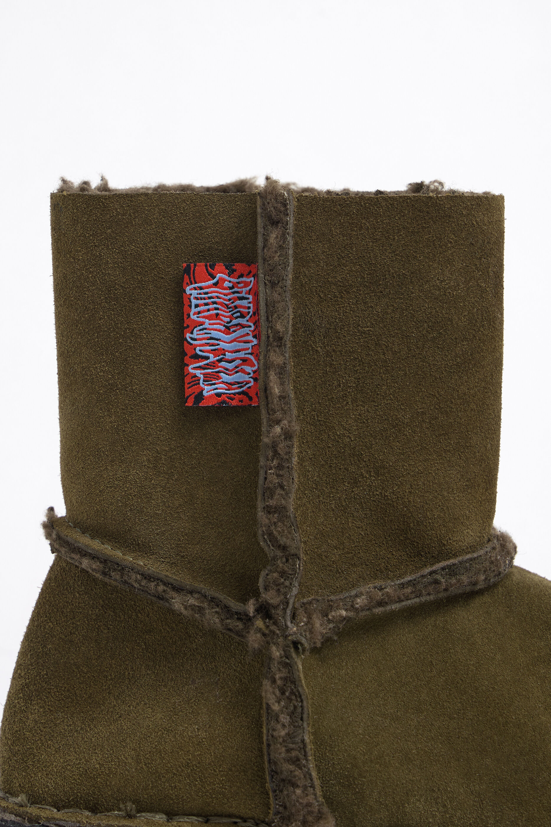 faux shearling boots